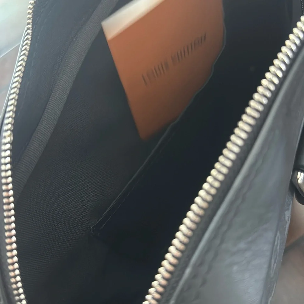 Graphite Monogram Briefcase - Picture 7 of 8